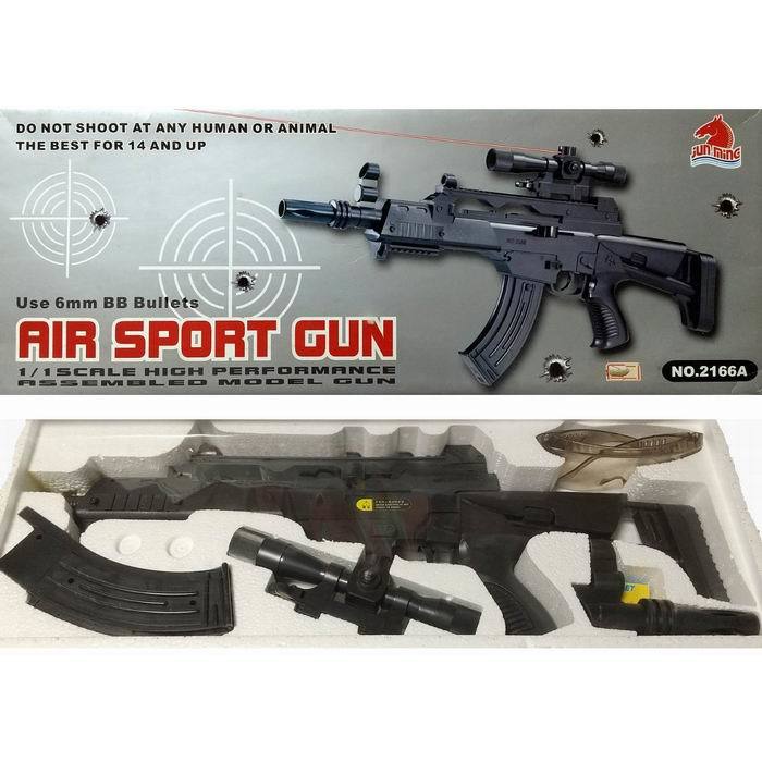 AIR SPORT GUN No.2166A 6mmBB弾使用 完成品 エアガン [ 新品 ]_画像1