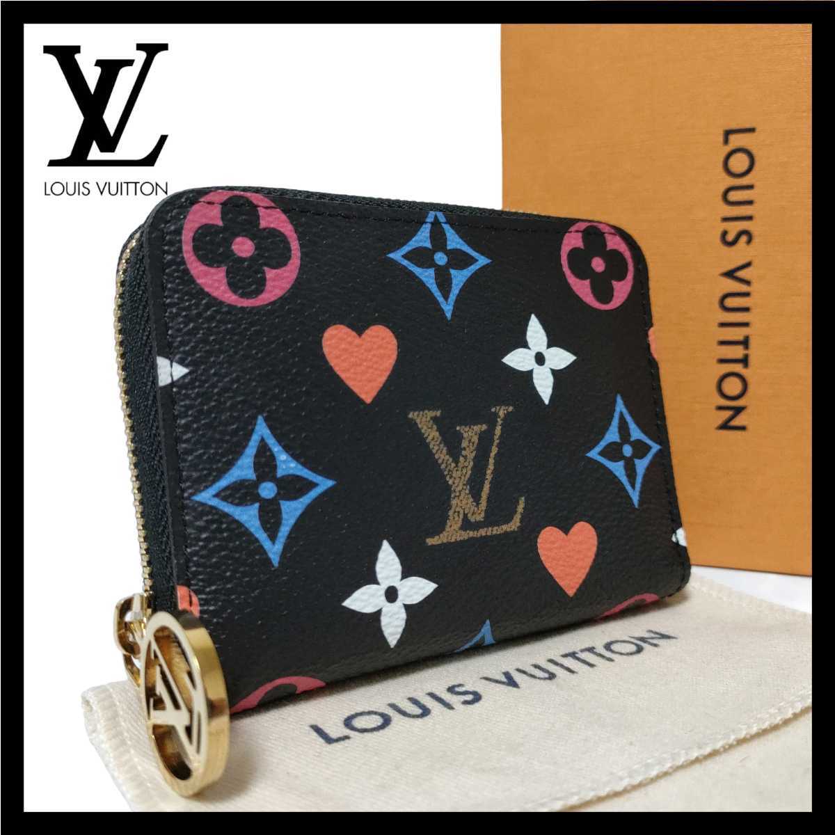 訳あり LOUIS VUITTON ルイヴィトン モノグラム ゲームオン ジッピー