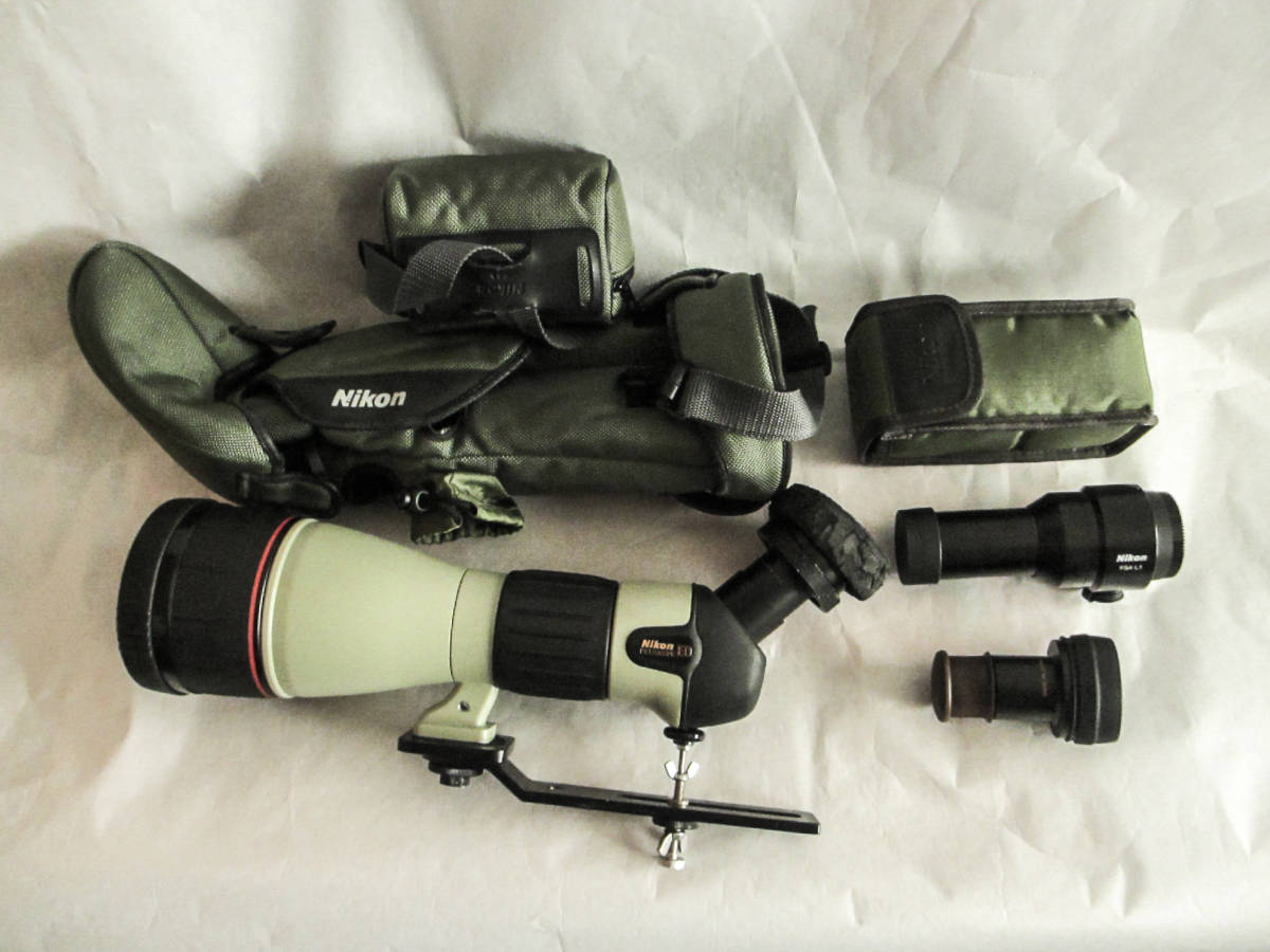 Nikon Fieldscope ED82 ニコン フィールドスコープ ED82 付属品多数