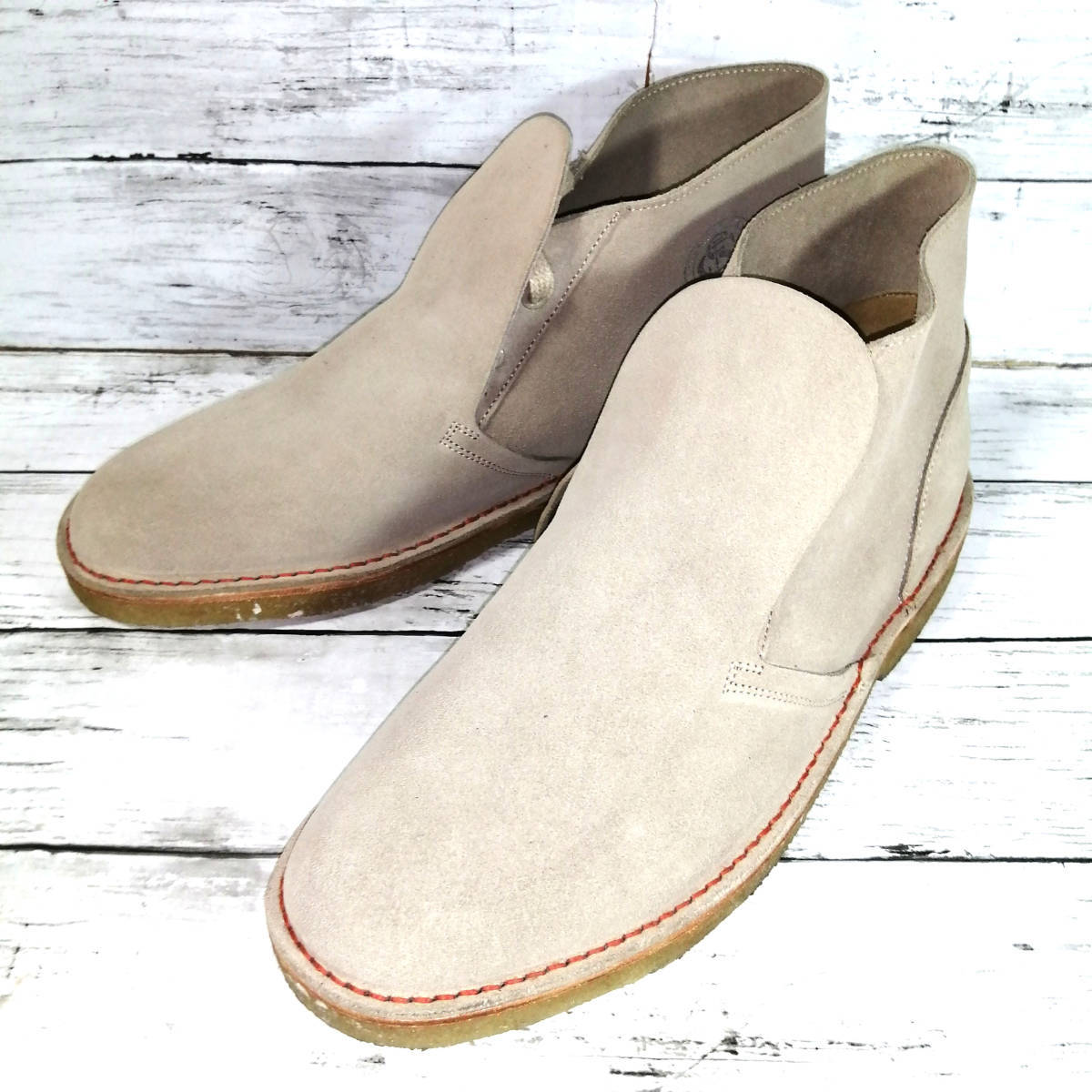 ヤフオク! - ○clarks × beams インサイドアウト デザート...