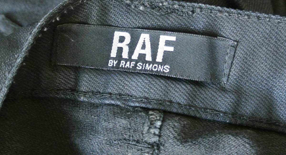 KRAFTWERK period Raf Simons cargo pants skinny RAFSIMONS