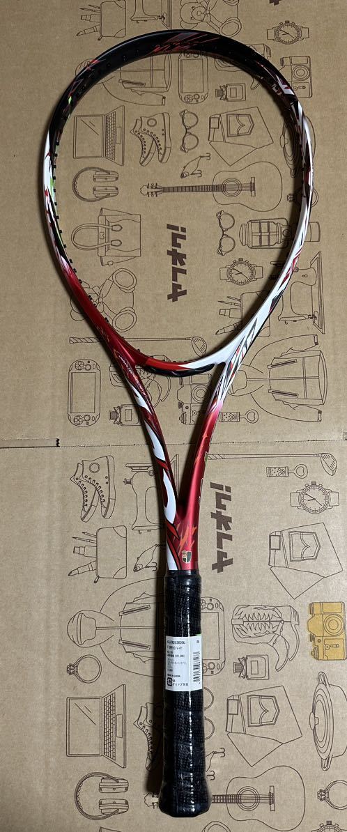 未使用品 ソフトテニスラケット ミズノ F SPEED エフスピード V-01 0U