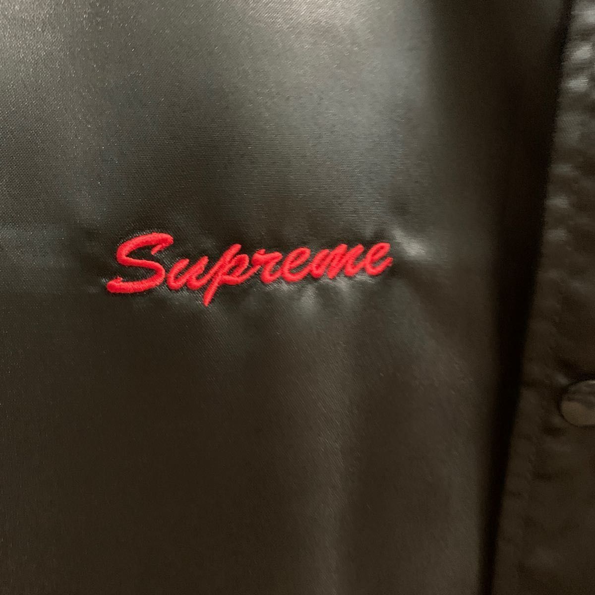 Supreme  RAP A LOT Records サテンブルゾン　ステッカー付き　