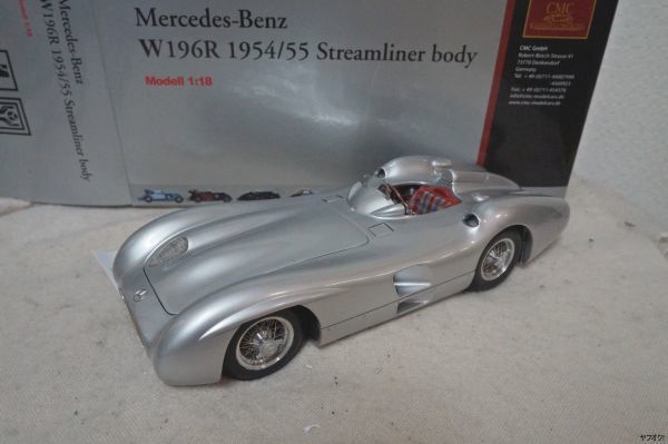 CMC メルセデス ベンツ W196R 1954/55 Streamliner body 1/18 ミニカー
