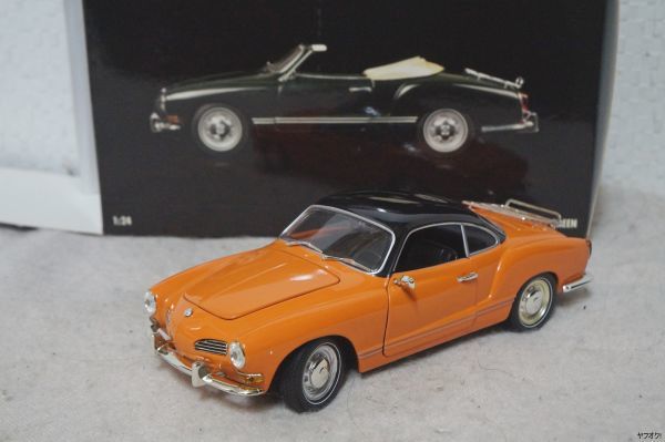 ミニチャンプス VW カルマンギア カブリオレ 1970 1/24 ミニカー フォルクスワーゲン