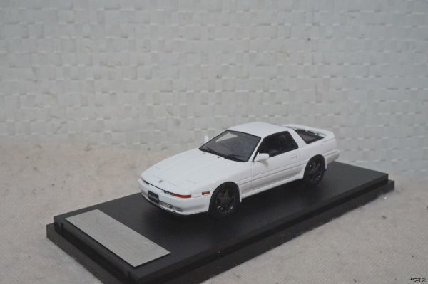 【返品?交換対象商品】 MARK43 トヨタ スープラ (A70) 2.5GT TWIN TURBO R 1/43 ミニカー 白 乗用車