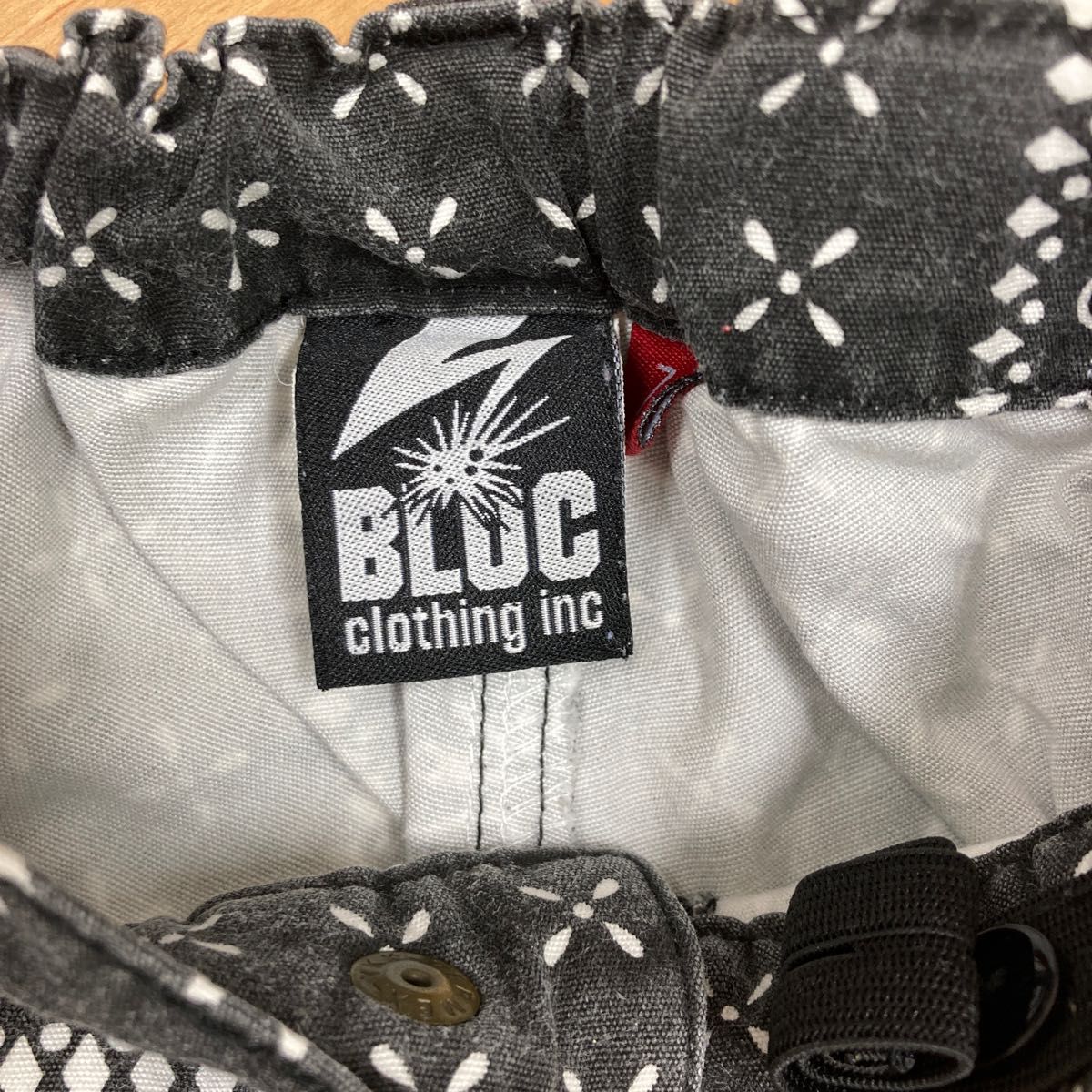 バンダナ柄 bloc ポシェット付きハーフパンツ 130