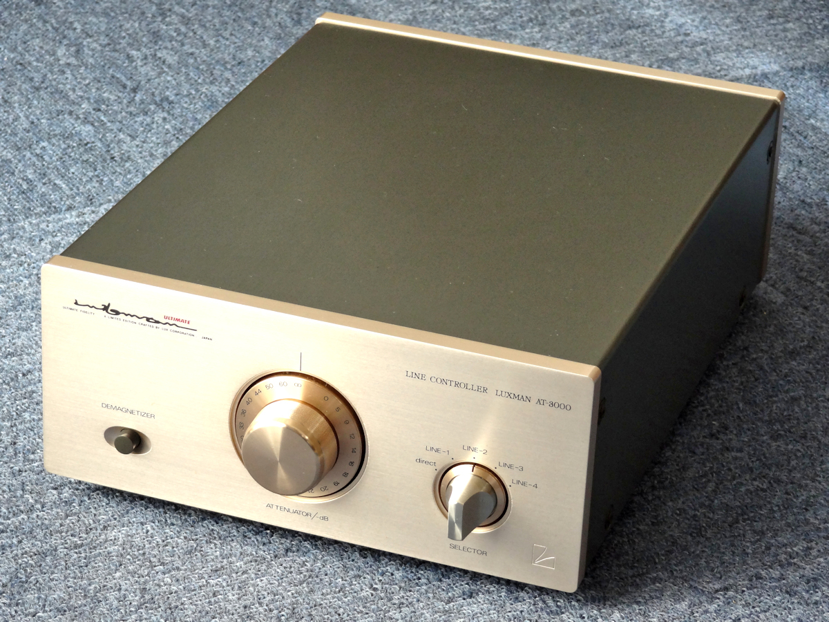 LUXMAN ラックスマン Ultimateシリーズ トランス式アッテネーター AT-3000 良品