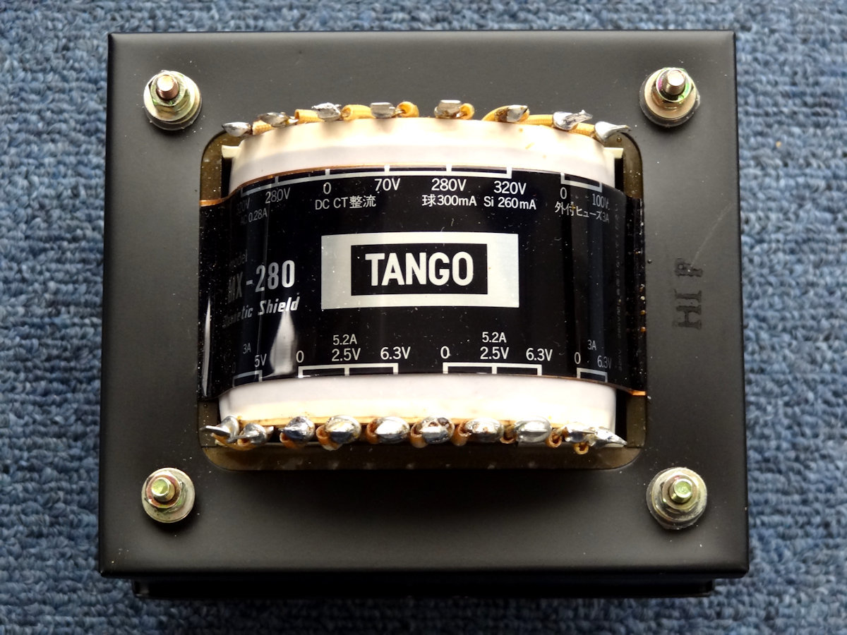 Yahoo!オークション - TANGO タンゴ 電源トランス MX-280 中古良品 Yahoo!オークション - TANGO タンゴ 電源トランス MX-280 中古良品