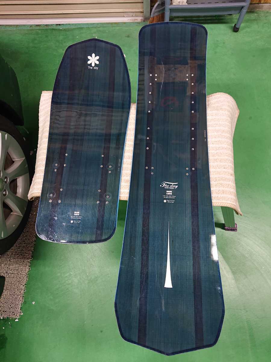  snow Moto snow s Koo to used board Shark Flex rom and rear (before and after) medium snowmoto snowscoot