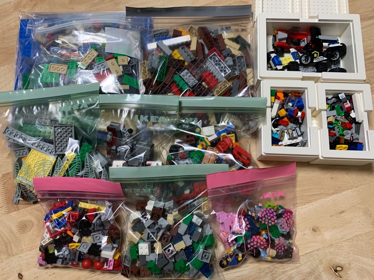 LEGO レゴ レゴブロック まとめ売り マインクラフト マイクラ レゴシティ パーツセット IKEA イケア