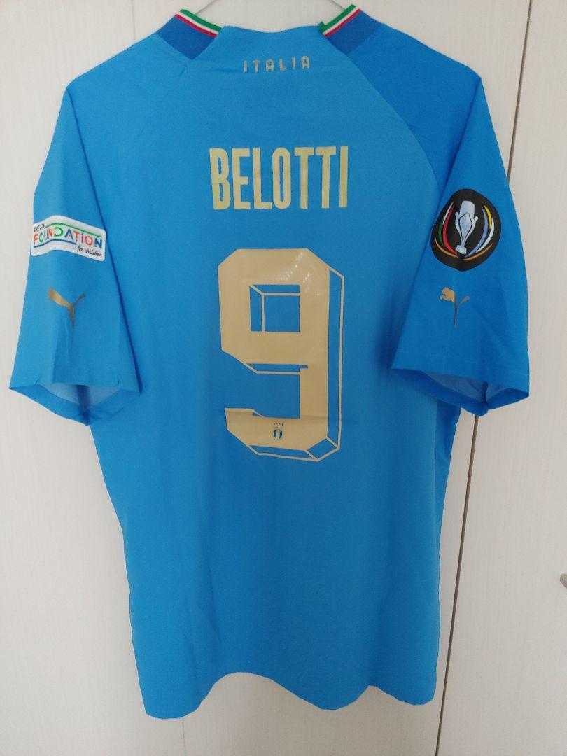 【送料無料】サッカー　イタリア代表　ベロッティ　ユニフォーム