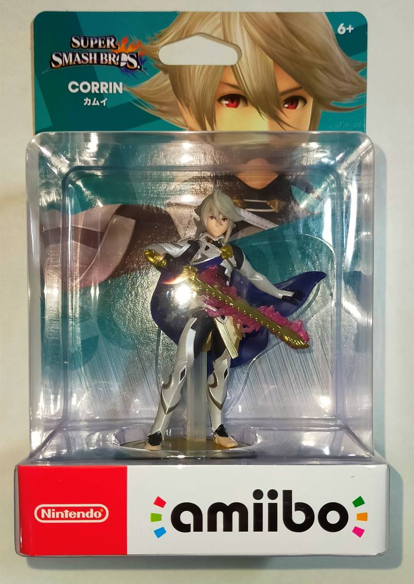 未開封新品 amiibo カムイ ファイアーエムブレムエンゲージ対応 大乱闘スマッシュブラザーズシリーズ ニンテンドースイッチ アミーボ