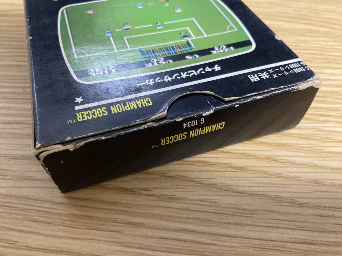 PC-21-216H SG-1000 チャンピオンサッカー 箱、説明書付きの画像7