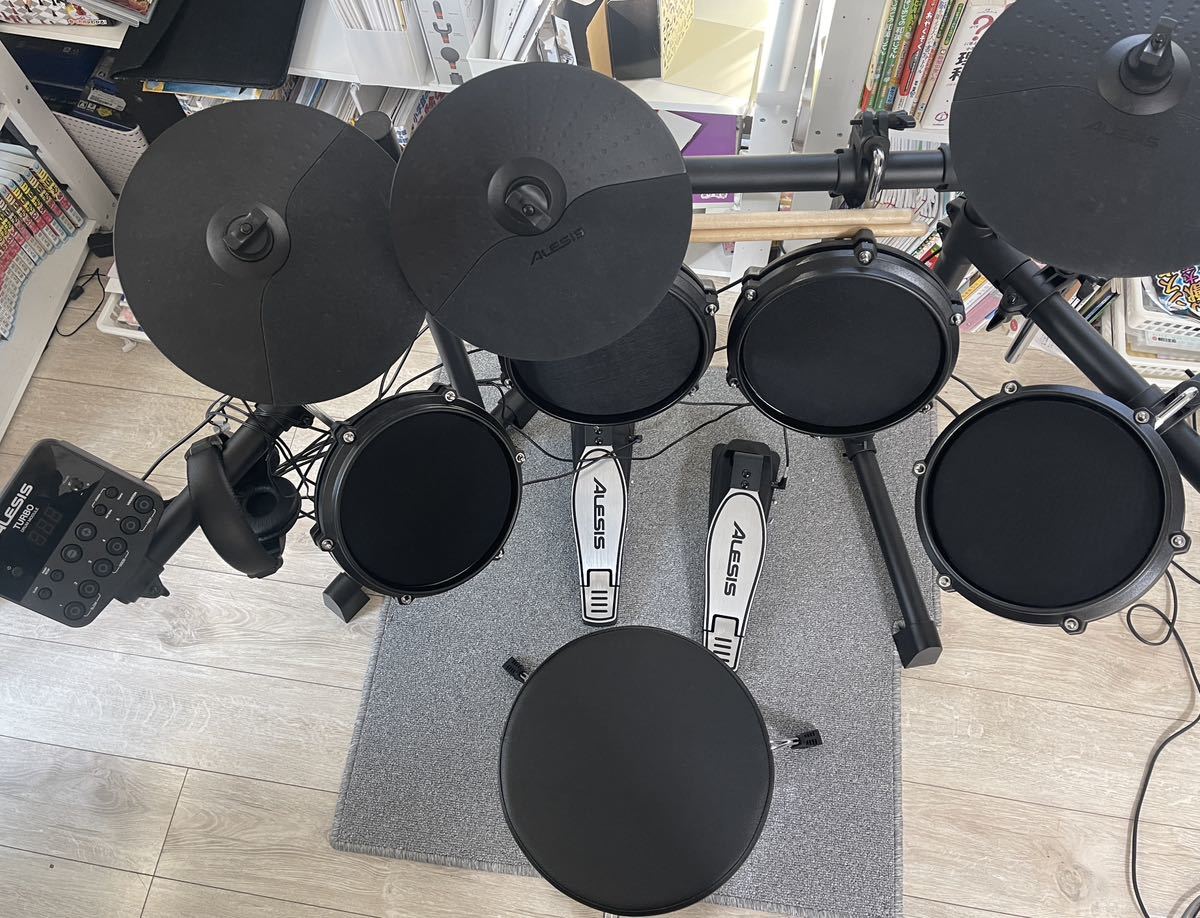Alesis 電子ドラム メッシュヘッド 7ピース 3シンバル 音源100以上