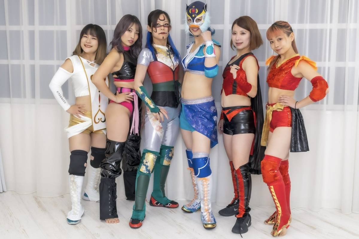 【２point５女子プロレス 旗揚げ戦】花園桃花 vs バンビ　所属選手デビュー戦【2022年11月6日・沖縄会館】_画像3