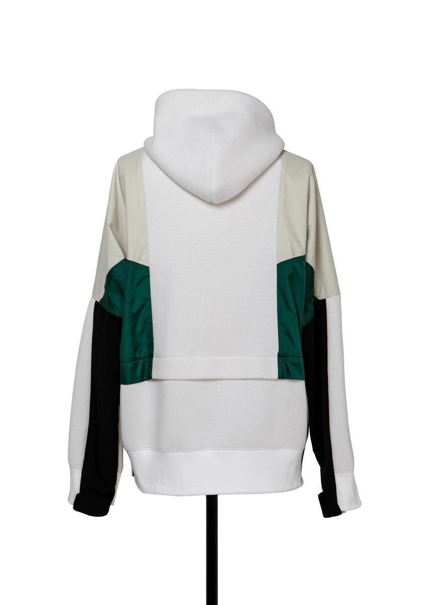 未使用品 sacai 21AW Sponge Sweat Hoodie Size2 スポンジ スウェット