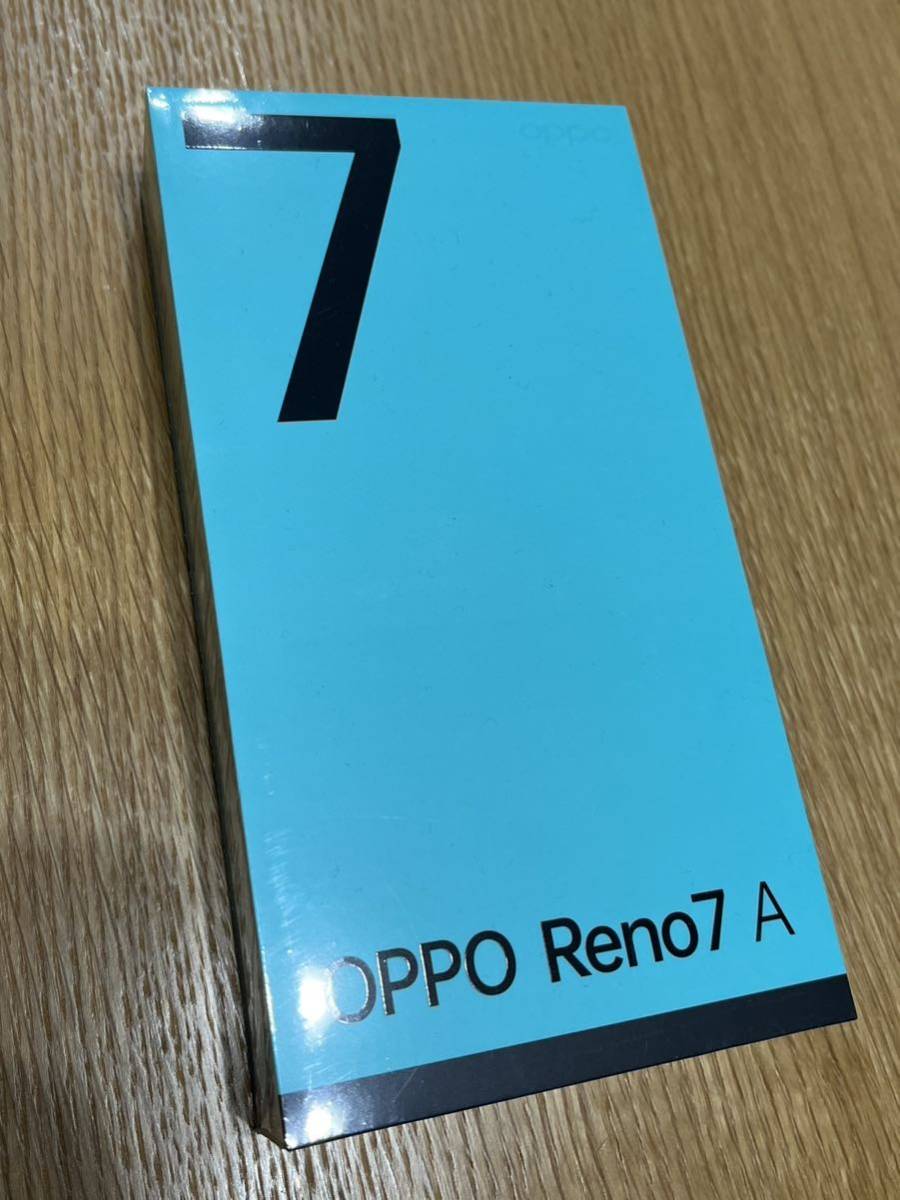 新品未開封 OPPO Reno7 A スターリーブラック ワイモバイル Simフリー 