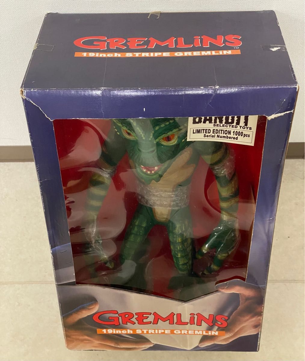 ジュンプランニング製　gremlins グレムリン　19インチフィギュア　ストライプ　BANDIT限定　ギズモ　gizmo