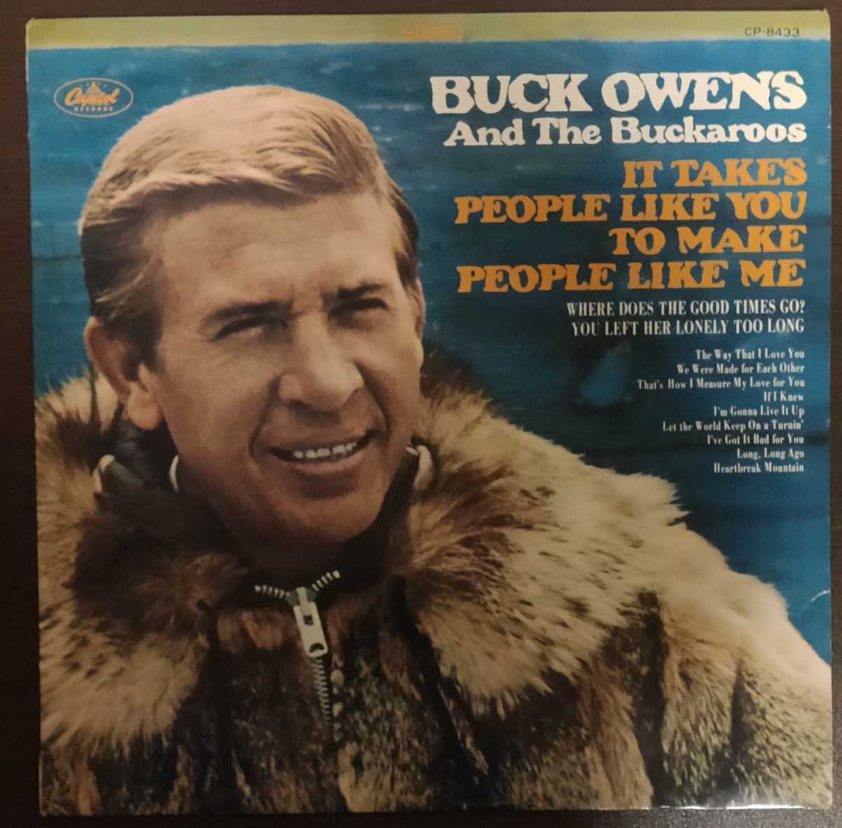 ペラジャケ 赤盤 LP Buck Owens, Buckaroos It Takes People Like You _画像1
