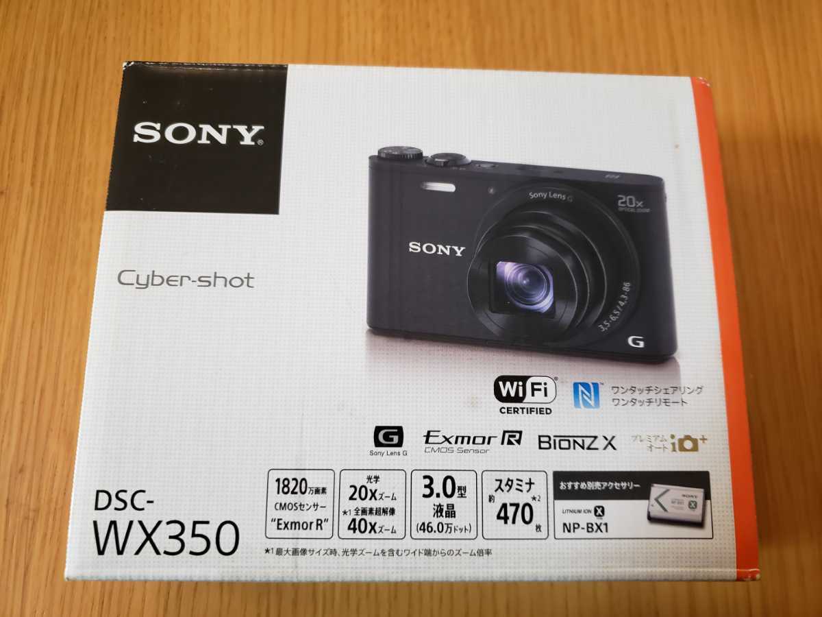 SONY Cyber−Shot WX DSC-WX350(B) eva.gov.co