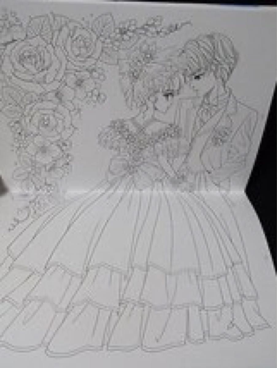 ぬりえ ジョアンナ カラフルなレターセット付き イラスト 高瀬未 ぬりえ ジョアンナ カラフルなレターセット付き イラスト 高瀬未