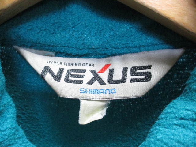 シマノ　SHIMANO NEXUS フィッシングジャケット　メンズL　POLARTEC　フリースジャケット　釣りジャンパー　フィッシングウエア　01274_画像2