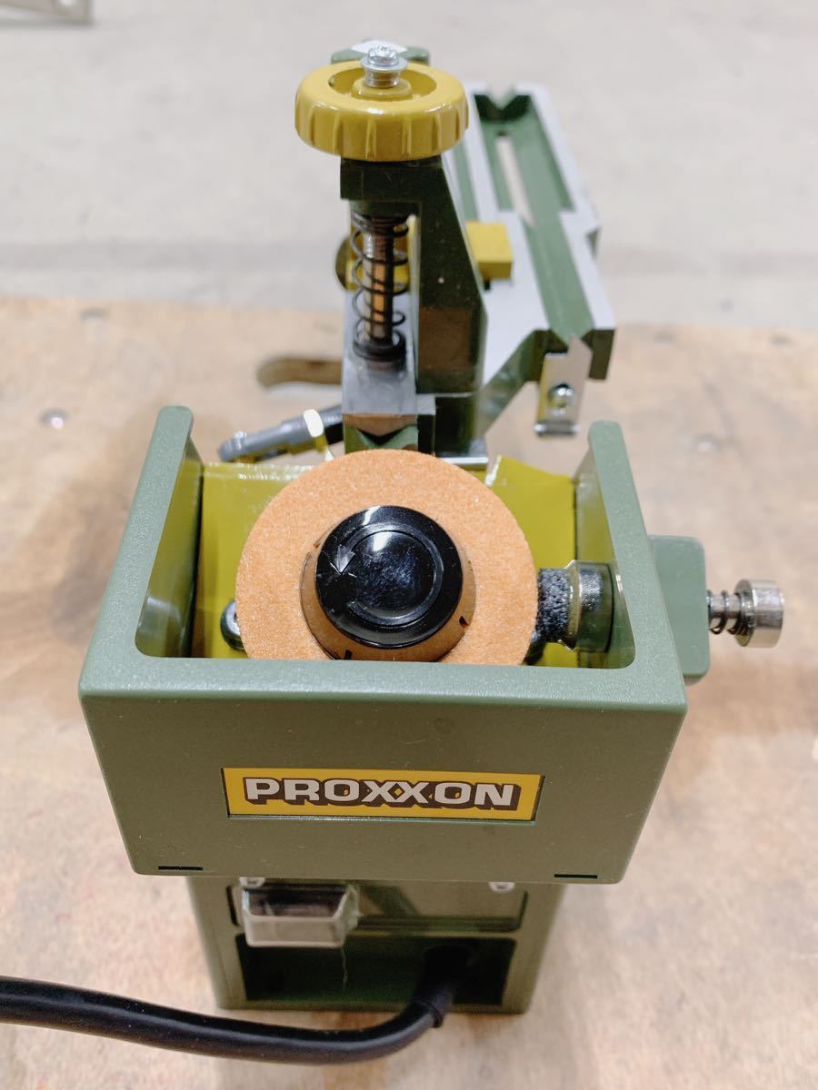 美品 PROXXON プロクソン ドリル研磨機 ドリルシャープナー 21200 電動 