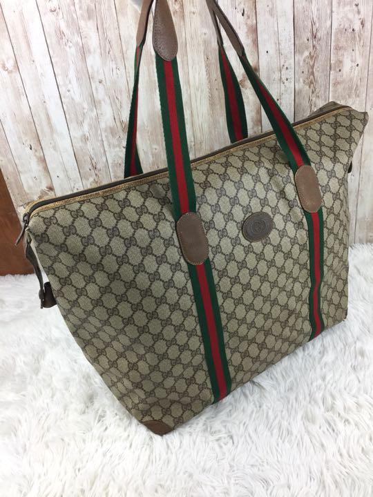 GUCCI グッチ オールドグッチ 80sヴィンテージ GG シェリーライン