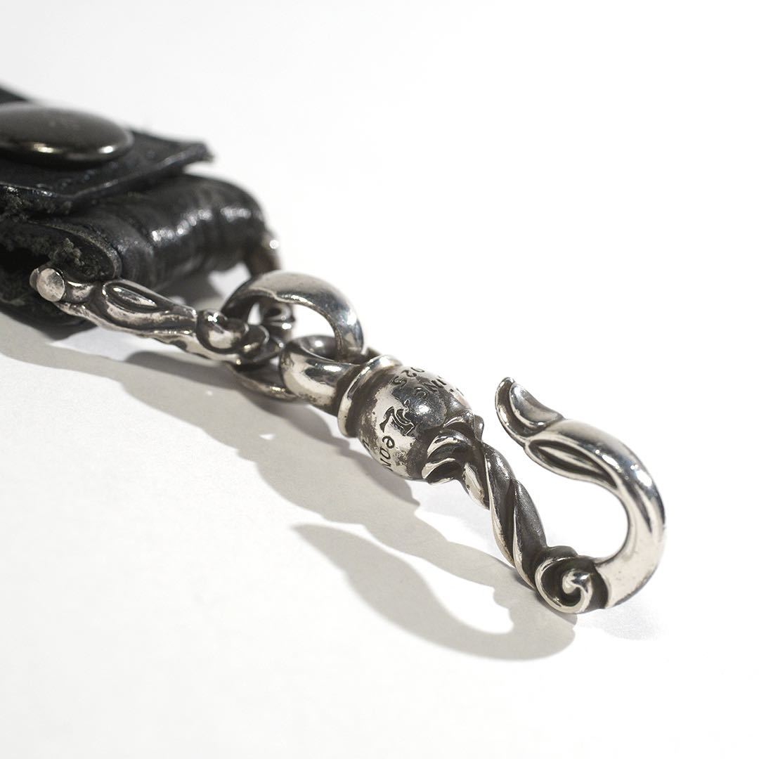LONE ONES Leonard Kamhout スワンフック レザー キーホルダー ベルト