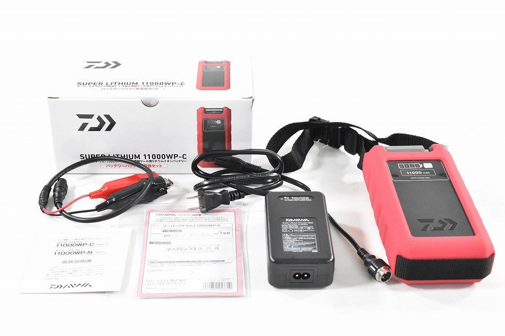【ダイワ】 スーパーリチウム 11000WP-C 充電器付 使用1回 2021年6月 ...