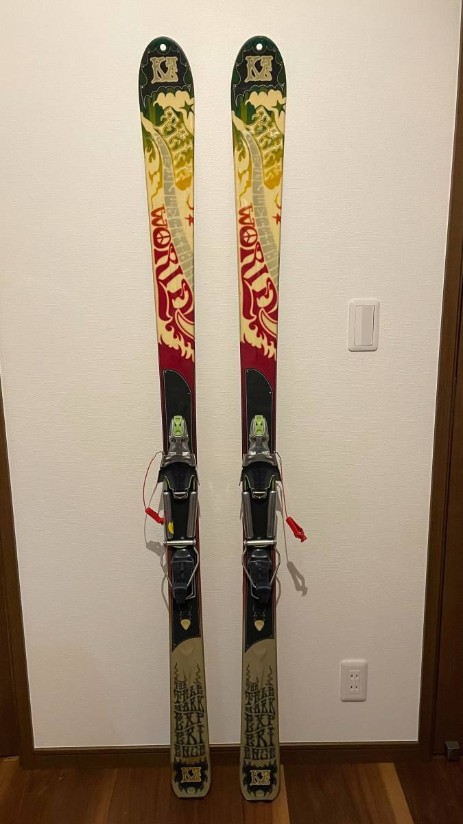 名機 K2 ワールドピステ181cm + BD O1 FREEFLEX(おまけシール付き)