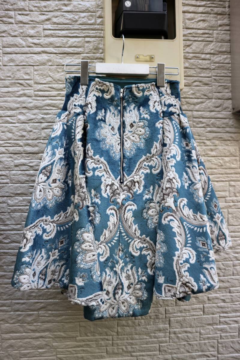 rurumu 縷縷夢兎 rurumu: 21aw コード刺繍ジャガードスカート_画像2