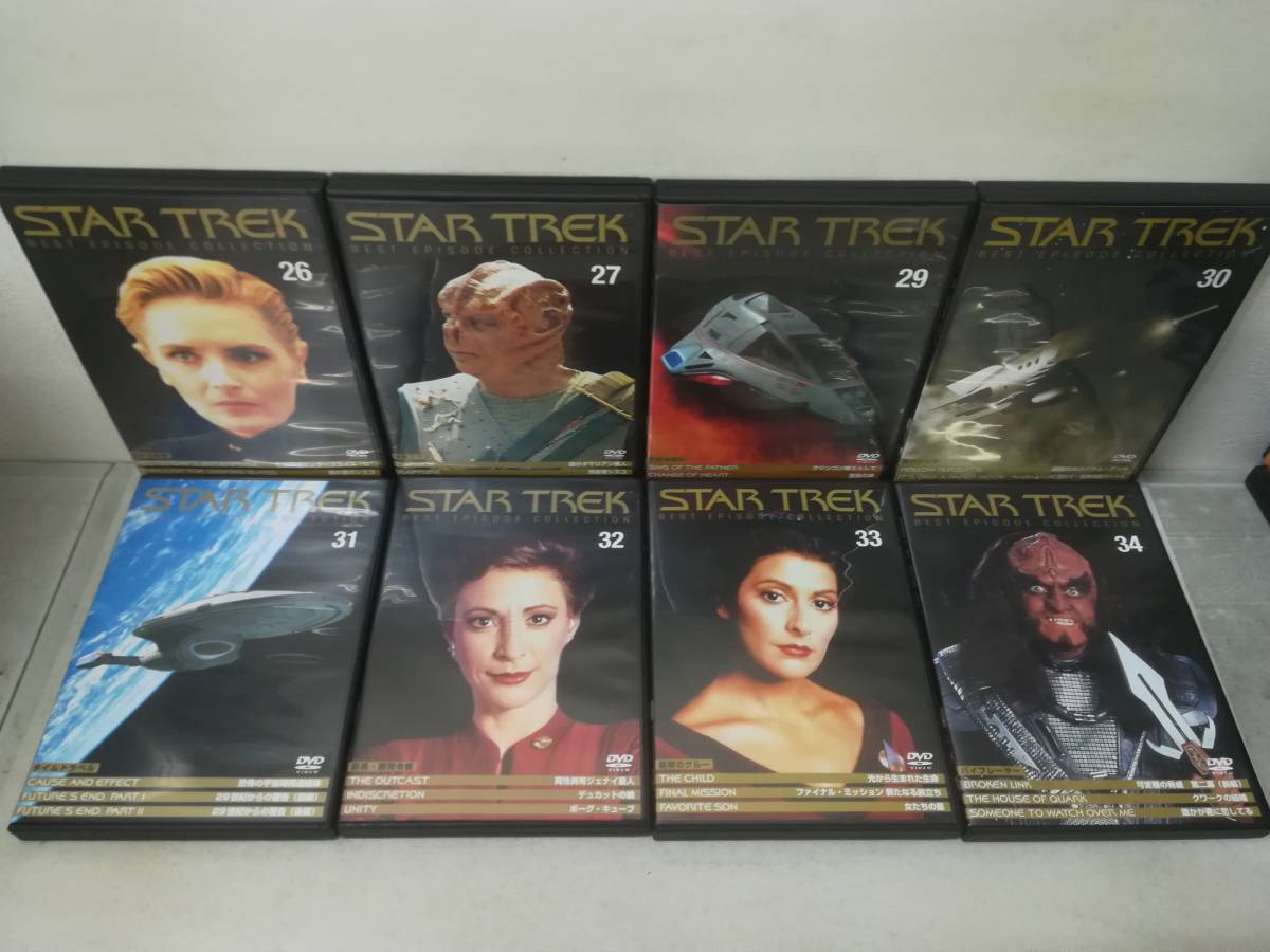 全ての スタートレック ベストエピソードコレクション DVD 1~34 rpg