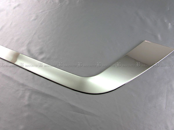  Serena C27 GFNC27 super specular stainless steel plating rear license under molding rear Hatchback number plate garnish LICENSE-057