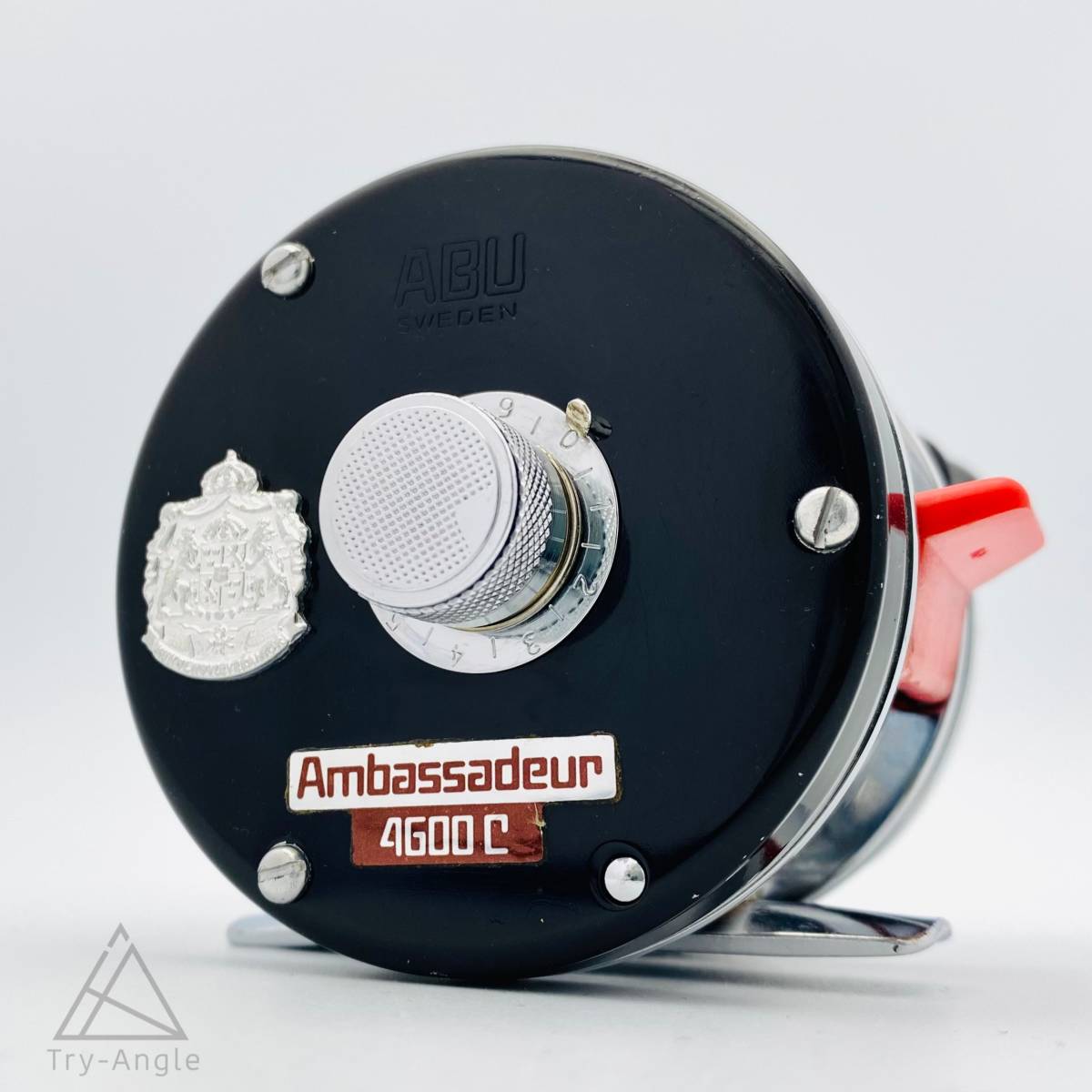 極希少◇78年 ABU アブ アンバサダー 4600C◇赤ベロ ハイスピード A