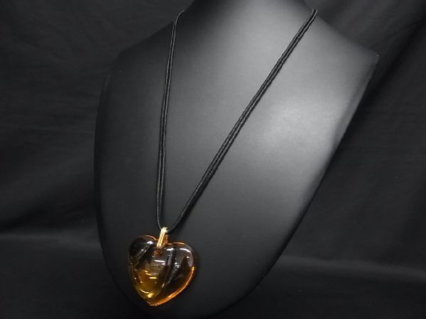 ◎希少・高級◎『Baccarat』ガラス ネックレス シルバー 驚き価格