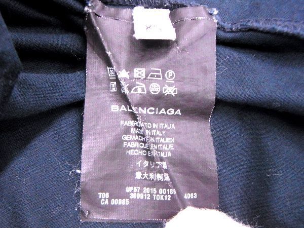 1円 BALENCIAGA バレンシアガ コットン100% 半袖 シャツ トップス 洋服 