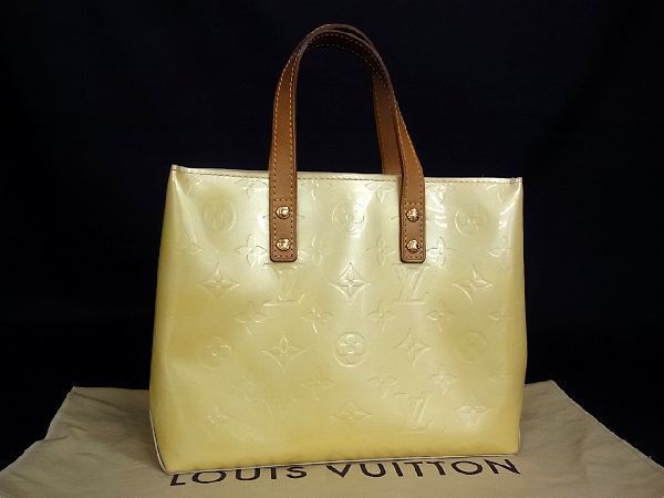 1円 LOUIS VUITTON ルイヴィトン M91336 モノグラムヴェルニ リードPM