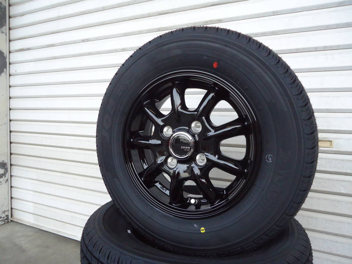 ヨコハマJOB RY52☆145R12 6PR☆145 80R12 LT☆軽バン軽トラハイゼット