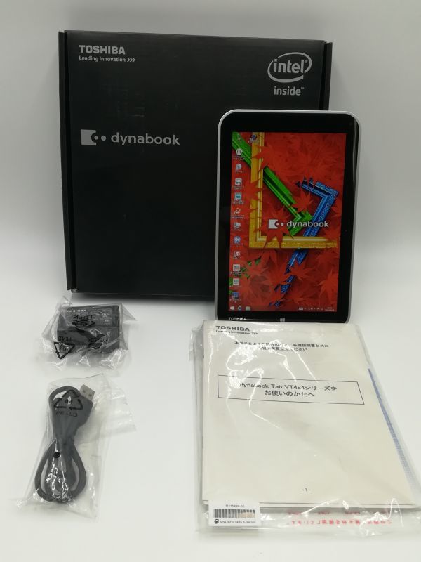 国内在庫】 中古品☆東芝dynabook 8型☆タブレット PS48423KNLG VT484