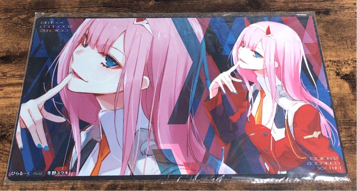 未開封】 ダリフラ ゼロツー プレイマット / ダーリンインザ 未開封】 ダリフラ ゼロツー プレイマット / ダーリンインザ