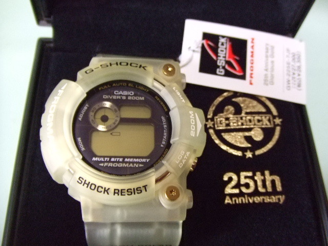 GW-225E-7JF 25周年記念モデル フロッグマン 腕時計(デジタル