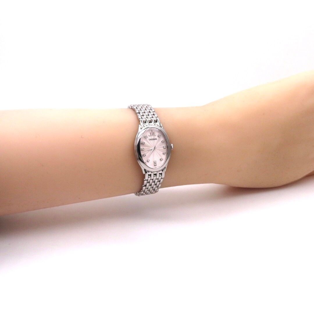 SEIKO】セイコー 時計 'クレドールシノ' GSTE929 12Pダイヤモンド 極美