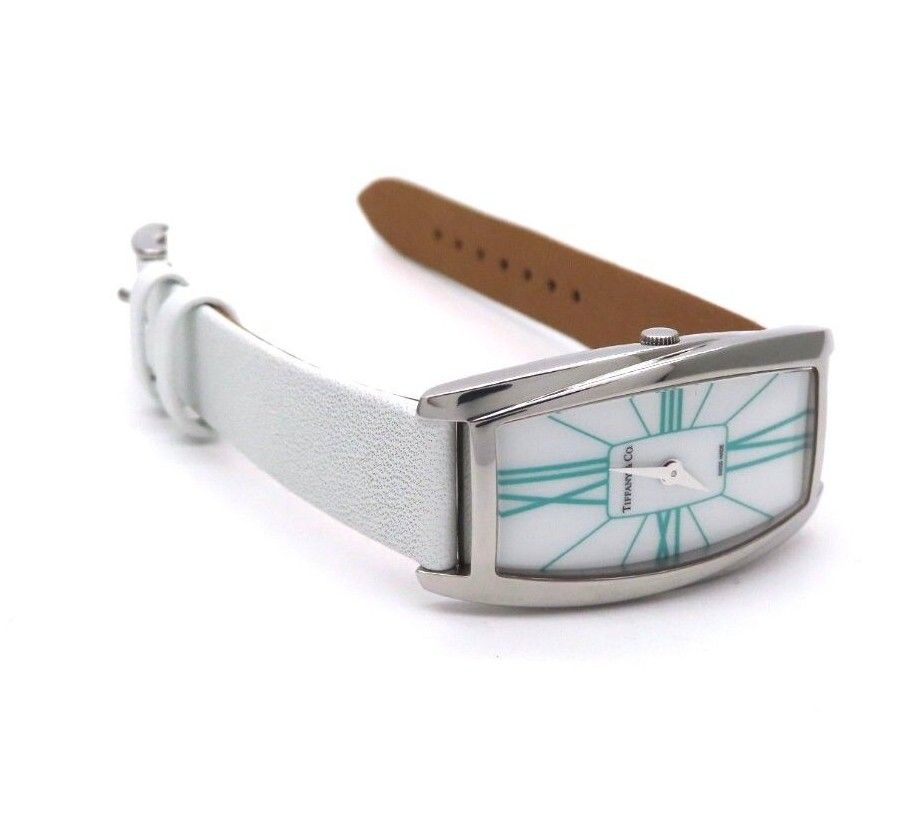 TIFFANY&Co 】ティファニー 時計 'ジェメア' ホワイト文字盤 極美品 