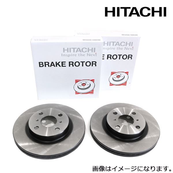 日立 パロート HITACHI キューブ Z12 NZ12 ブレーキディスクローター 左右2枚セット V6-279BP 日産 フロント ブレーキ ローター_画像1