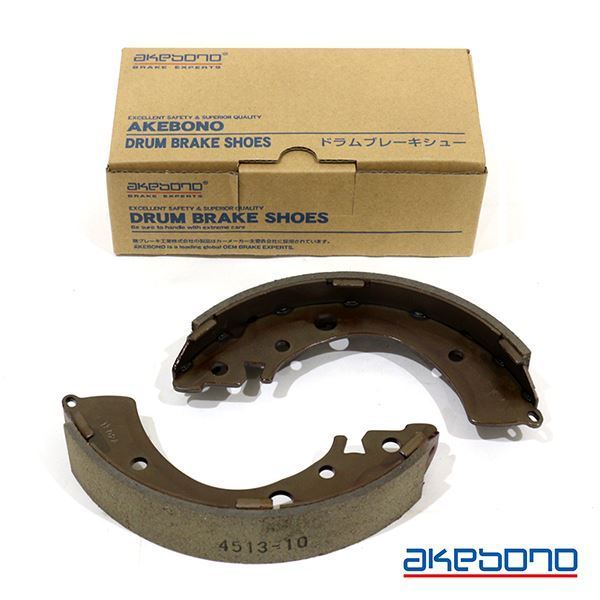 曙 AKEBONO フィットアリア GD9 ブレーキシュー ハーフタイプ NN4513H 共通 ホンダ ドラムブレーキシュー 曙ブレーキ工業 ハーフキット_画像1