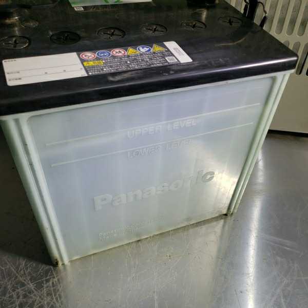 #バッテリー 75D23L T2 PANASONIC　2020年　送料着払　CCA395　電圧12.55V　佐川急便140サイズ発送 Panasonic _画像4