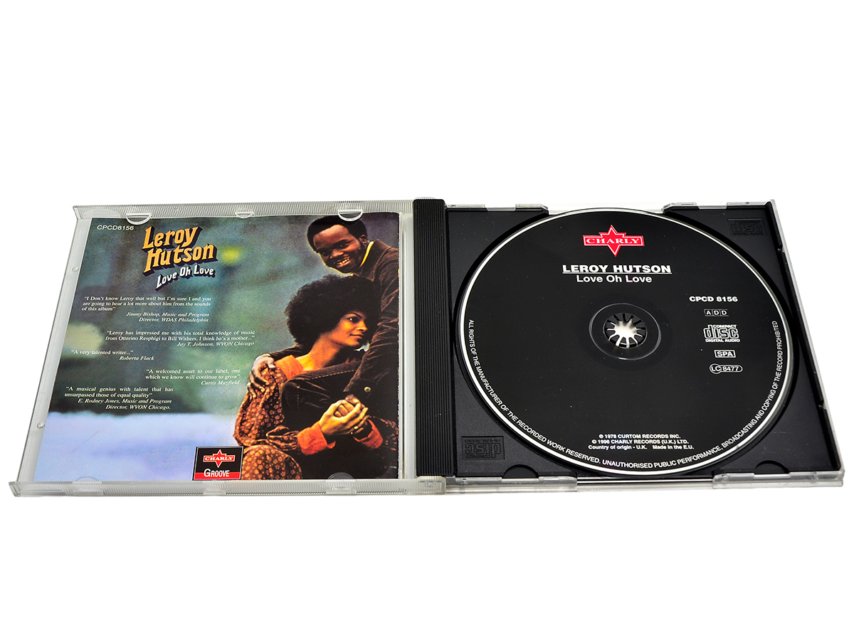 Leroy Hutson//Love Oh Love/ニューソウル名盤/CPCD-8156_画像2