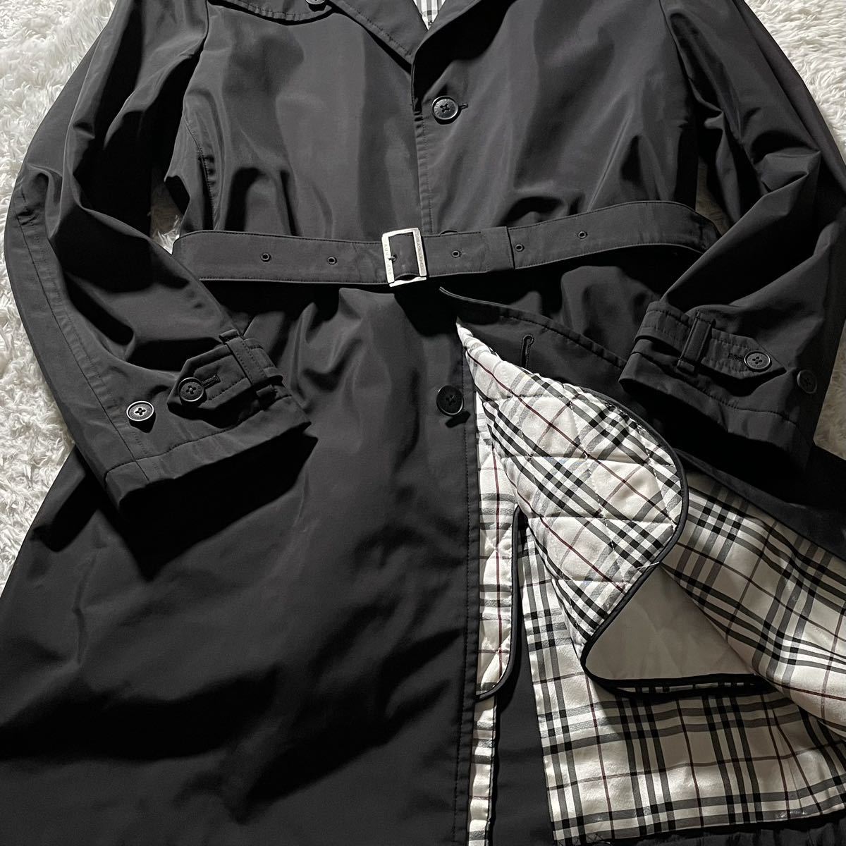 シニアファッション M BURBERRY BLACKLABEL コート - www